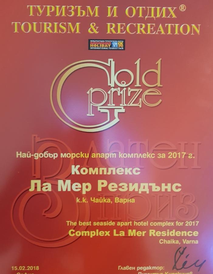 La Mer Apartcomplex&Spa Zlatni pjasătsi Eksteriør bilde